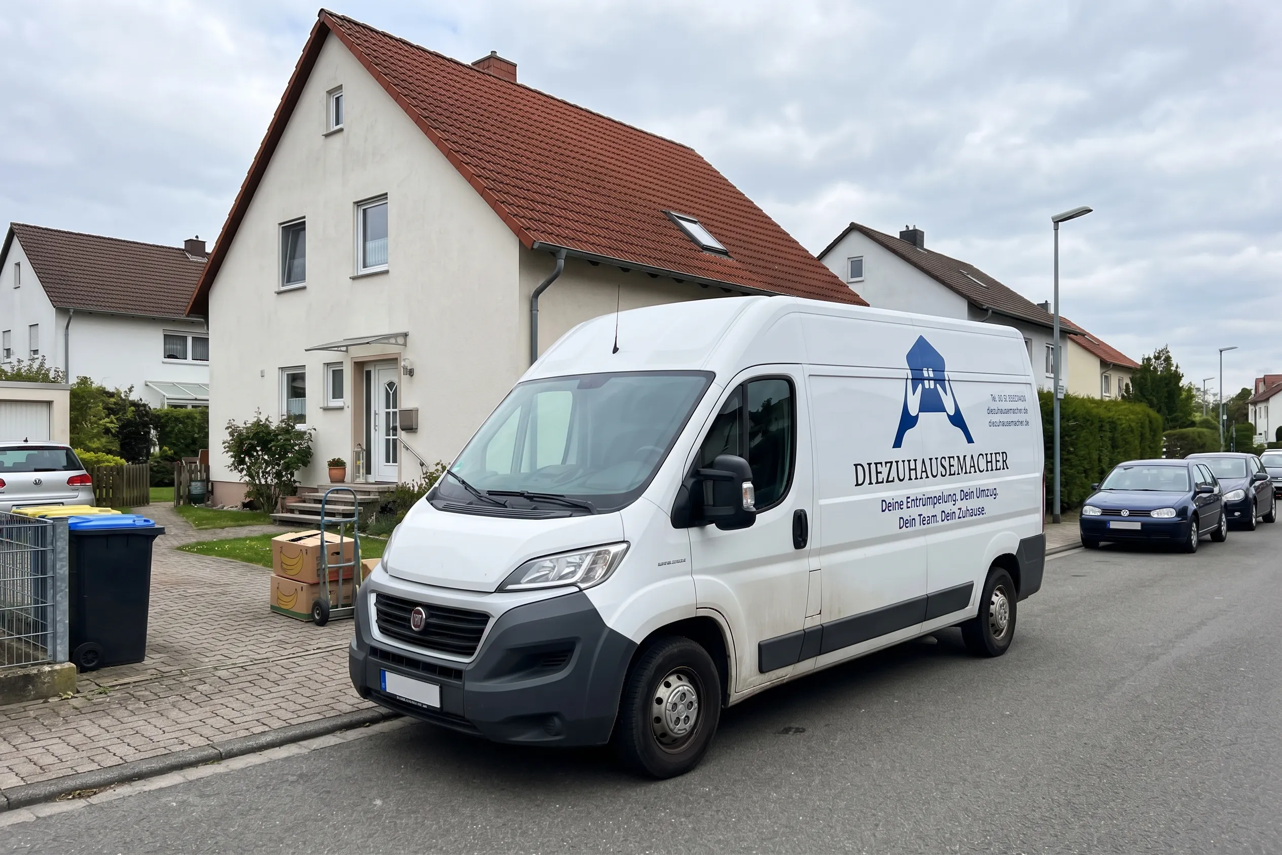 DieZuhauseMacher Umzugstransporter Fiat Ducato